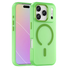 A-One Brand - iPhone 17 Pro Mobilskal MagSafe Matte Translucent - Grön