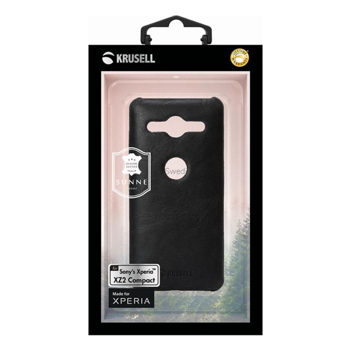 UTGATT5 - KRUSELL SUNNE COVER SONY XPERIA XZ2 COMPACT BLACK