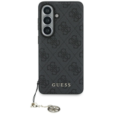 Guess - Guess Mobilskal F&ouml;r Galaxy S26 MagSafe 4G Classic Logo Charm - Svart