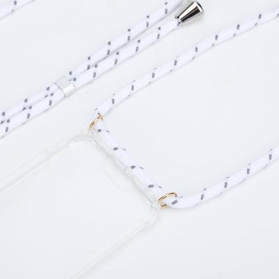 Boom Halsbandsrem Rope - White Stripes Cord