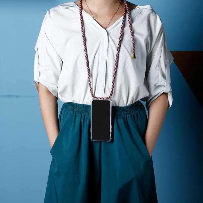 UTGATT1 - Boom Galaxy S20 Plus mobilhalsband skal - Red Camo Cord