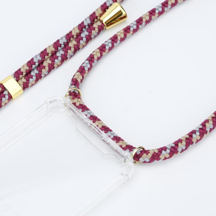 UTGATT1 - Boom Galaxy S20 Plus mobilhalsband skal - Red Camo Cord