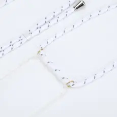 Boom of Sweden - Boom Halsbandsrem Rope - White Stripes Cord