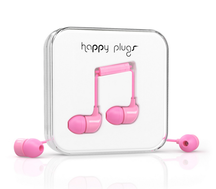UTGATT5 - Happy Plugs In-Ear (Rosa)