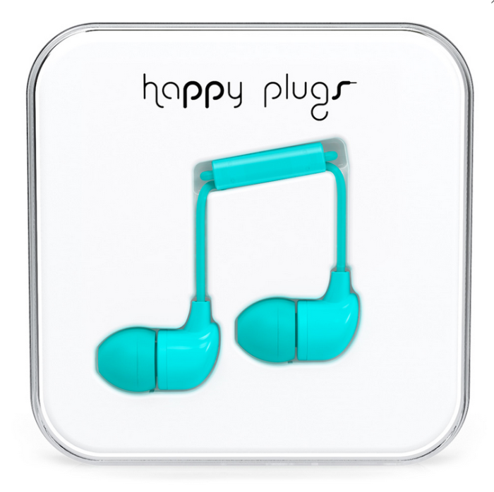 UTGATT5 - Happy Plugs In-Ear (Turkos)