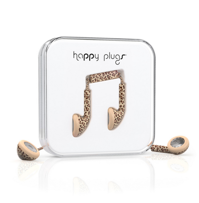 UTGATT5 - Happy Plugs Earbud (Leopard)