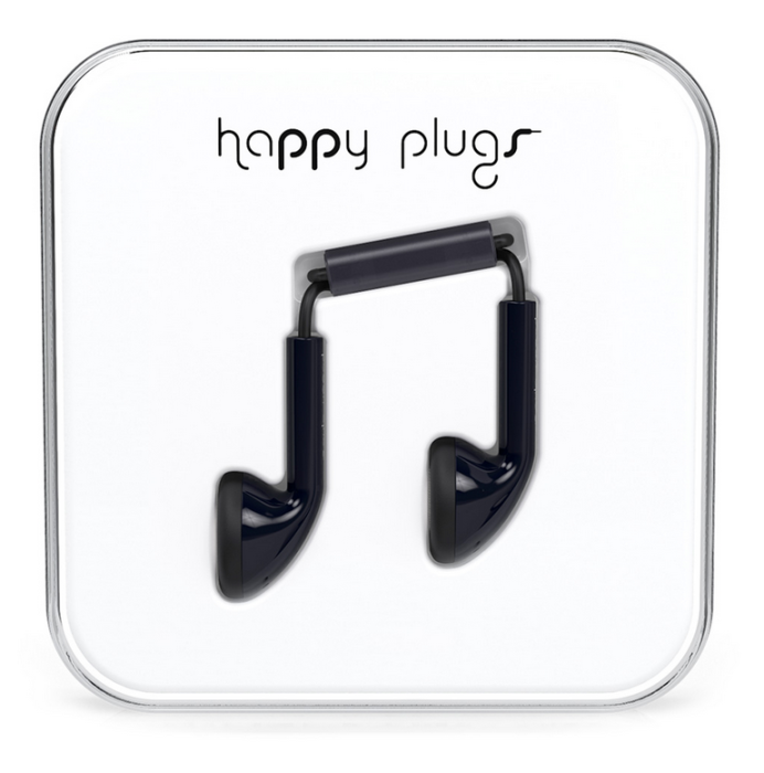 UTGATT5 - Happy Plugs Earbud (Svart)