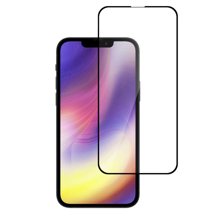 Champion - Champion Härdat glas skärmskydd till iPhone 13 Mini - Svart