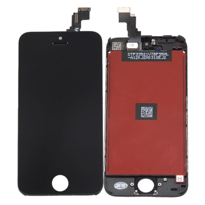 UTGATT1 - iPhone 5C Display Glas med LCD - Svart