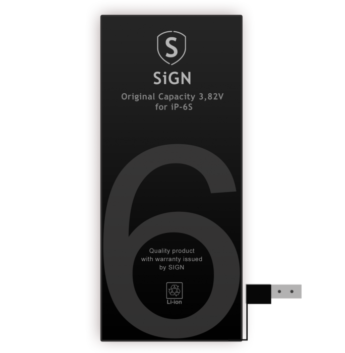 UTGATT4 - iPhone 6S Batteri - 1715 mAh