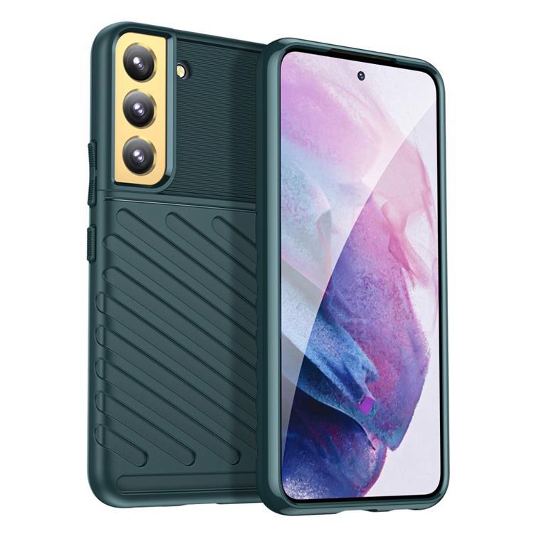 Thunder Twill Skal Galaxy S22 Plus 5G - Grön | 2353 | AlltMobil