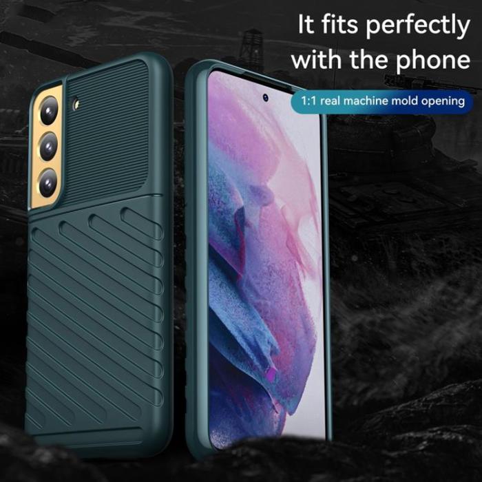 OEM - Thunder Twill Skal Galaxy S22 Plus 5G - Grön