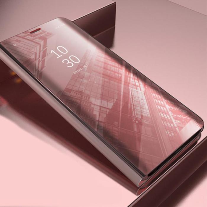 OEM - Galaxy A25 5G Fodral Smart Clear View - Rosa