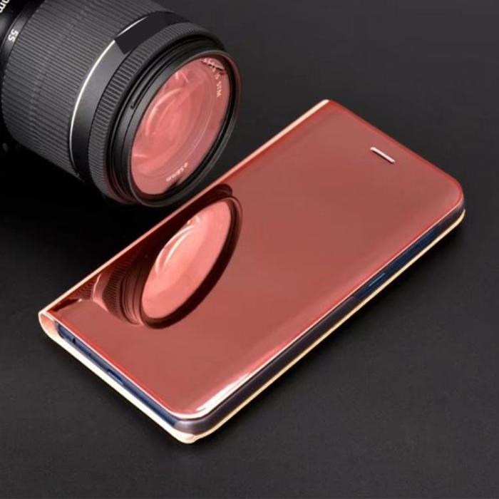 OEM - Galaxy A25 5G Fodral Smart Clear View - Rosa