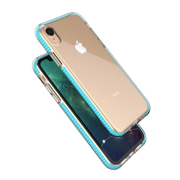UTGATT5 - Spring Case iPhone XR skal ljus Blå