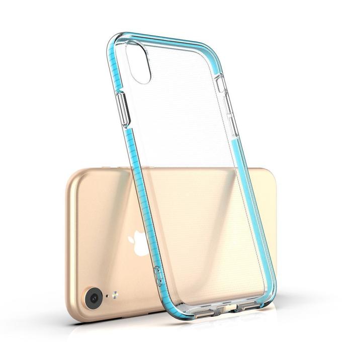 UTGATT5 - Spring Case iPhone XR skal ljus Blå