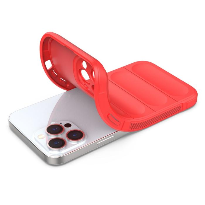 OEM - iPhone 13 Pro Max Skal Shockproof Rugged TPU - Röd