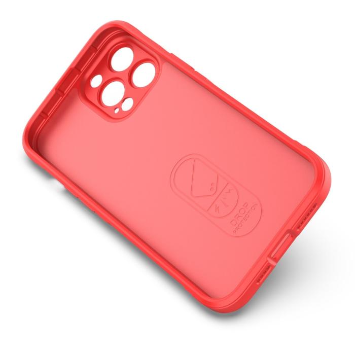 OEM - iPhone 13 Pro Max Skal Shockproof Rugged TPU - Röd