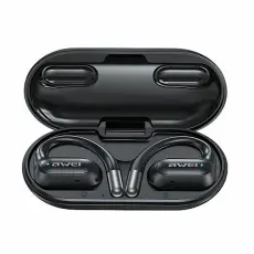 Awei - Awei OWS In-Ear Hörlurar Trådlösa Bluetooth 5.4 T93 - Svart