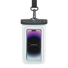 USAMS - USAMS Universell Vattentät Mobilväska 6.7" IP68 - Vit