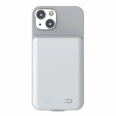 A-One Brand - iPhone 14 Batteriskal 6800mAh T43 - Vit