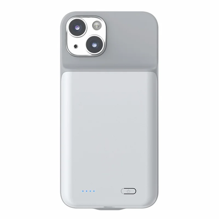 A-One Brand - iPhone 14 Batteriskal 6800mAh T43 - Vit