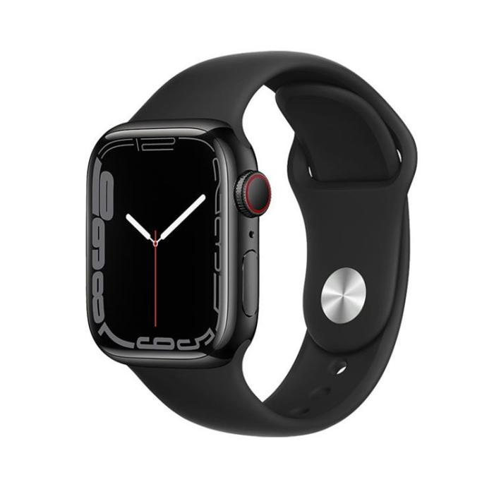 Forcell - Forcell Apple Watch 6/7/8/SE/Ultra (42/44/45/49mm) Band - Svart