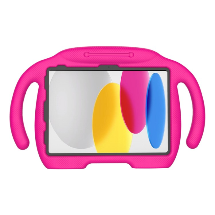 A-One Brand - iPad 10.9 (2022) Skal EVA Kickstand Handle - Rosa