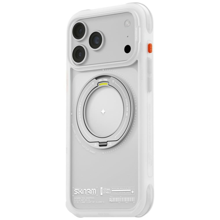 Skinarma - Skinarma Mobilskal För iPhone 18 Pro Max/17 Pro Max Magsafe Atlas - Vit