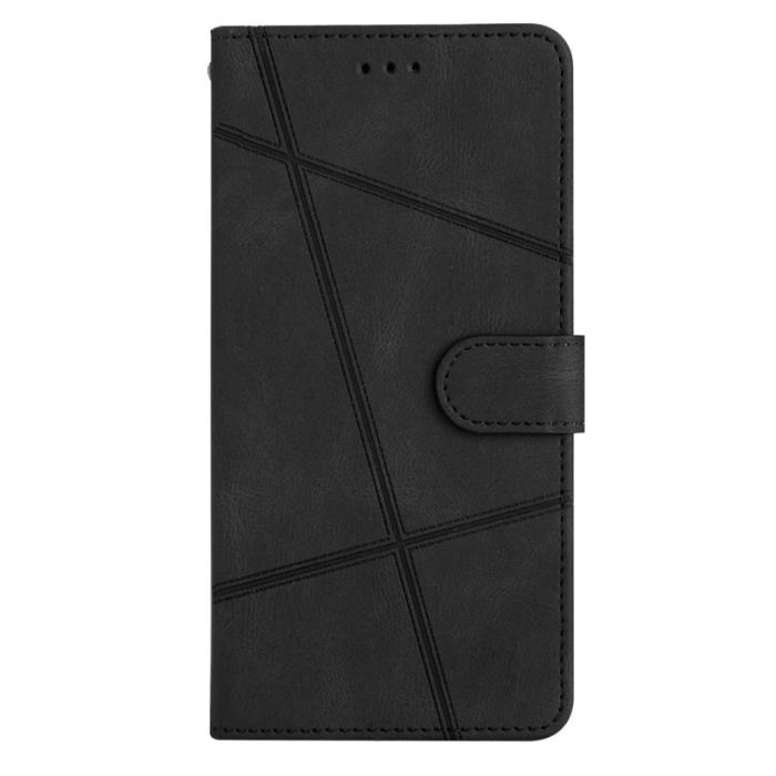 OEM - Crazy Horse Samsung Galaxy A37 Plånboksfodral Konstläder Ställ - Svart