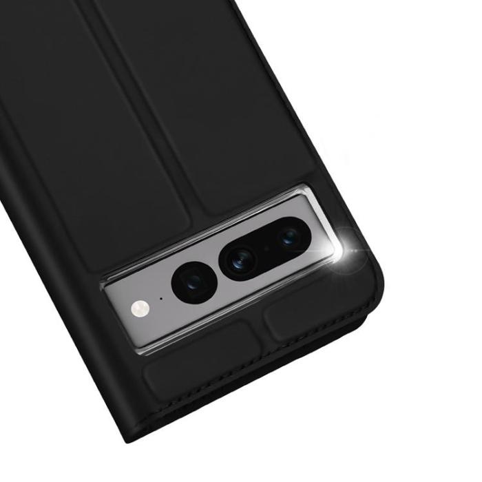 UTGATT1 - Dux Ducis Google Pixel 7 Pro Plånboksfodral Skin Series - Svart