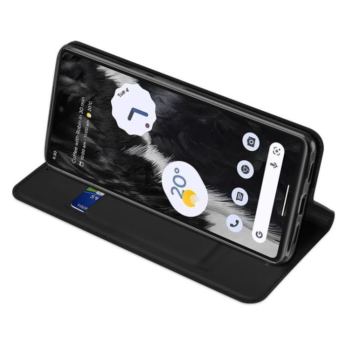 UTGATT1 - Dux Ducis Google Pixel 7 Pro Plånboksfodral Skin Series - Svart