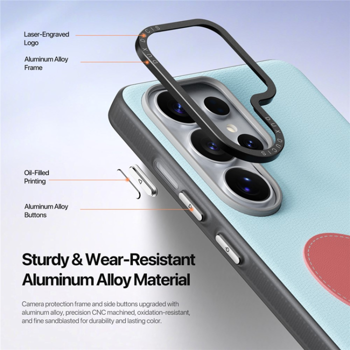 Dux Ducis - DUX DUCIS Galaxy S26 Ultra Mobilskal Ringhållare/Handledsrem Luvy Series