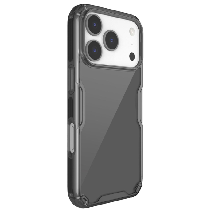 Nillkin - Nillkin iPhone 17 Pro Mobilskal Nature TPU Pro - Transparent Svart