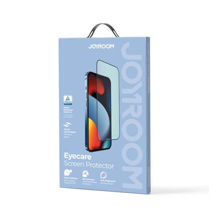 Joyroom - Joyroom iPhone 14 Pro Max Skärmskydd i Härdat glas Knight Green
