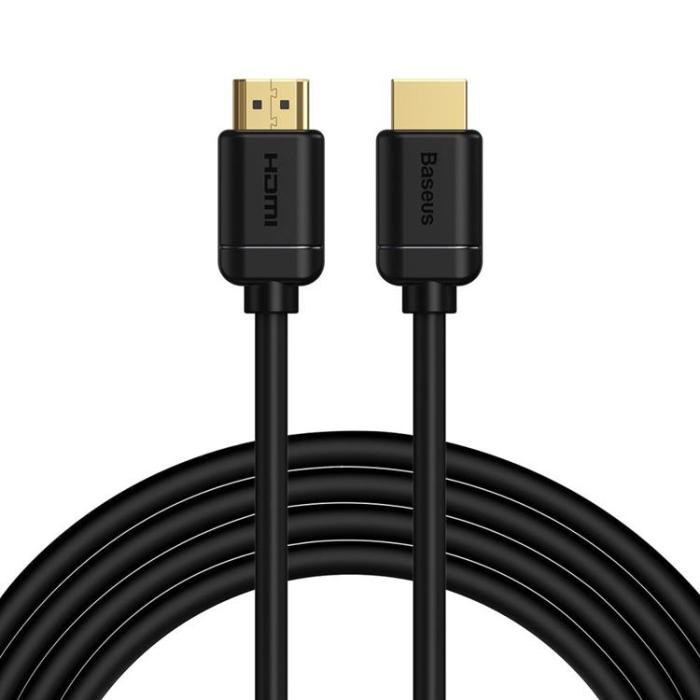 BASEUS - Baseus HDMI 4K Kabel 3 m - Svart