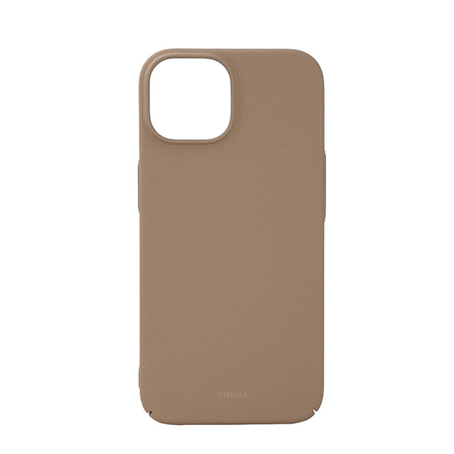 Onsala iPhone 15 Mobilskal Slim UltraBurst - Sand Beige | 2353 | AlltMobil