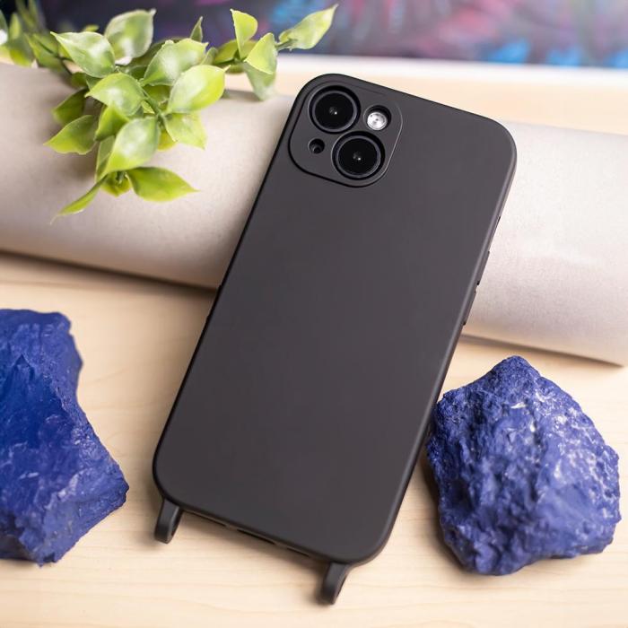 OEM - Silikon Skal Skyddande för iPhone 11, Svart