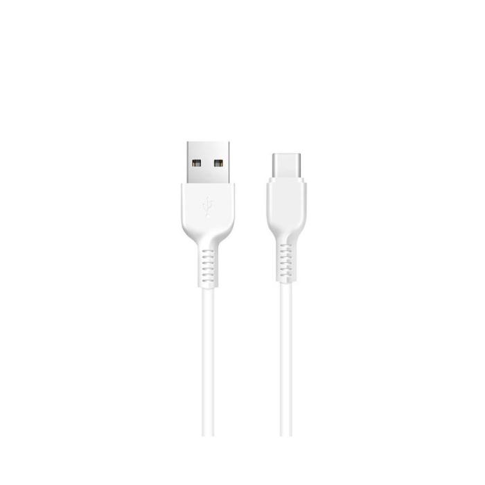 Hoco - HOCO USB-C till USB-A kabel X20 3m Vit