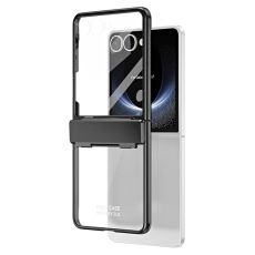 A-One Brand - Galaxy Z Flip 7 Mobilskal Electroplating med skärmskydd - Svart