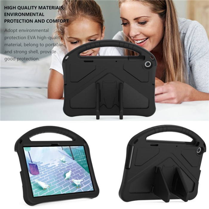 A-One Brand - Lenovo Tab M10 (Gen 3) 10.1 Skal EVA Rugged Kickstand - Svart