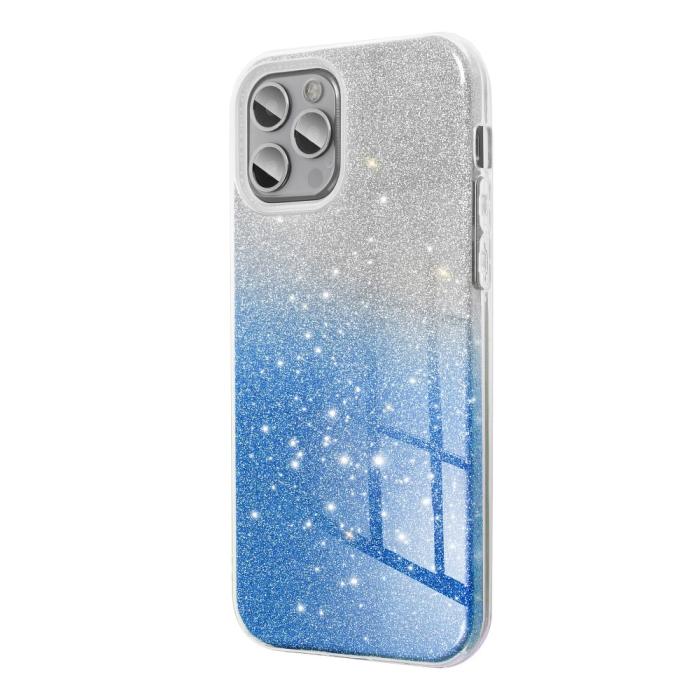 Forcell - Forcell SHINING skal till Samsung Galaxy A52 5G/4G/A52S Clear-Blå