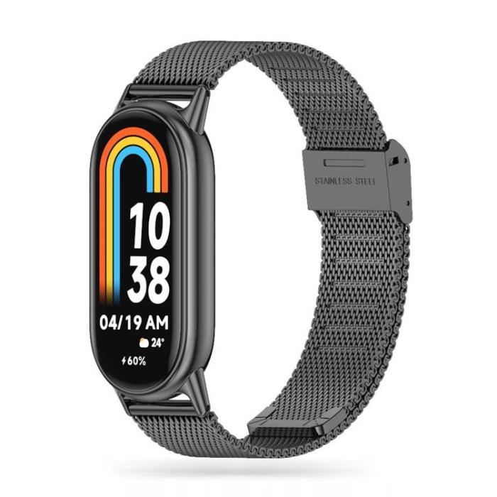 Tech-Protect - Tech-Protect Xiaomi Smart Band 8/9/NFC Band Milanese - Svart