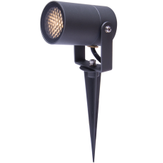 LightsOn - LightsOn Luna Trädgårdsspot 350 lm 5W 35° Grå