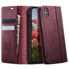 Caseme - CASEME 033 Mobilskal f&ouml;r iPhone XS Max 6.5 tum RFID R&ouml;d