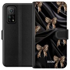 Gustaf - Pl&aring;nboksfodral till Xiaomi Mi 10T 5G med Leopard Bow