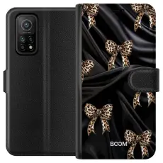 Gustaf - Pl&aring;nboksfodral till Xiaomi Mi 10T 5G med Leopard Bow