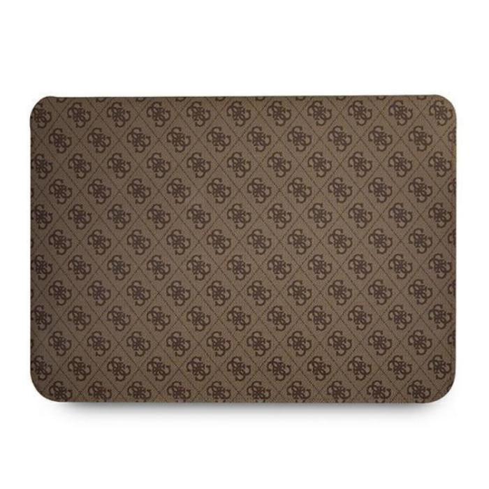 Guess - Guess Datorfodral 13/14'' Uptown Triangle Logo - Brun