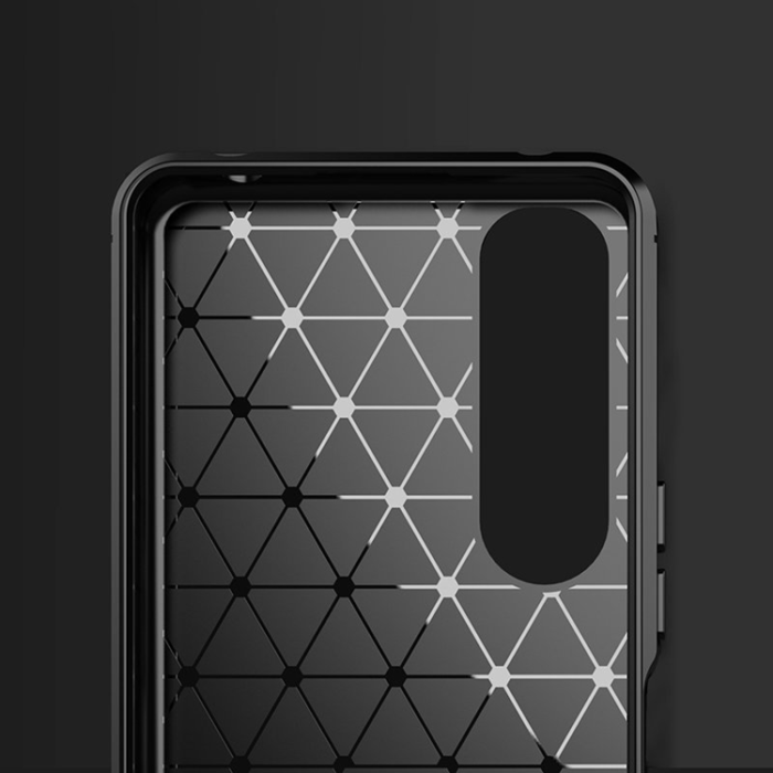 UTGATT1 - Sony Xperia 5 III Skal Carbon Flexible - Svart