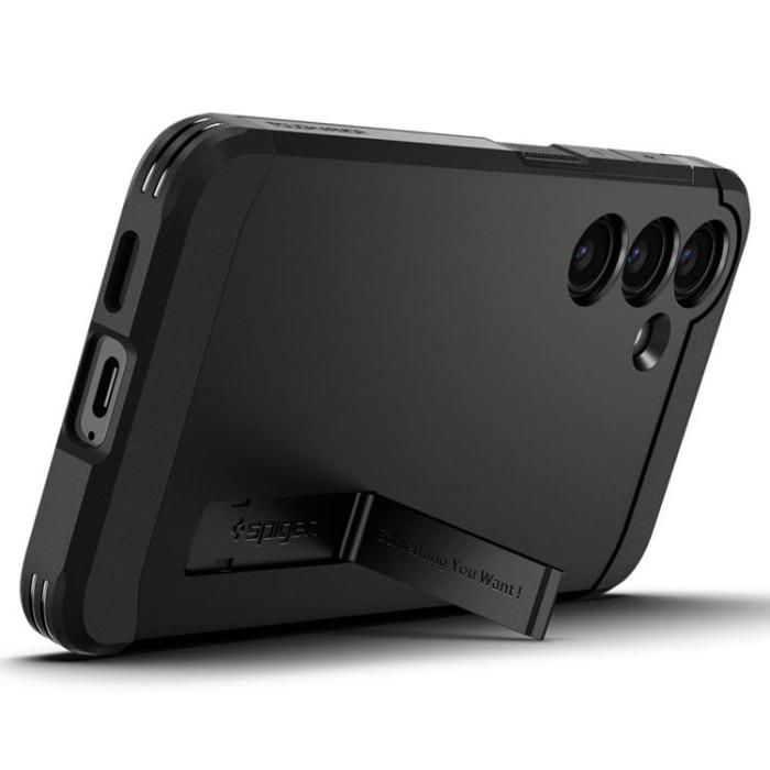 Spigen - Spigen Galaxy S24 Mobilskal Tough Armor - Svart